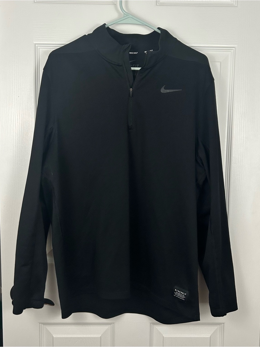 Nike Golf Dri-fit Black Pullover Men’s Large